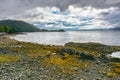 Dramatic sunset on Loch Linnhe, Scotland