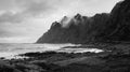 Dramatic Coast on Andoya in Norway