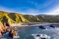 Dramatic coastal landscape at Bloody Foreland, Donegal, Ireland Royalty Free Stock Photo