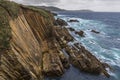 Dramatic coastline - Beara Peninsula - Ireland Royalty Free Stock Photo