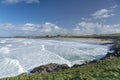 Dramatic Coastline, Fistral Beach, Newquay, Cornwall Royalty Free Stock Photo
