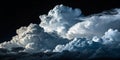 Dramatic Cumulonimbus Cloudscape Dark and Light, Photography, Nature, Cumulus, Storm Clouds Cloud Photography, Nature Photography Royalty Free Stock Photo