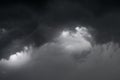 Dramatic dark clouds design for background and s Royalty Free Stock Photo