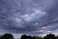 Dramatic dark sky and clouds Royalty Free Stock Photo