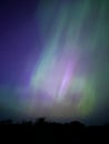 Northern Lights over the Isle of Man Royalty Free Stock Photo