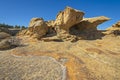 Dramatic Formations on a Sanstone Bluff