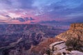 Dramatic Grand Canyon sunset Royalty Free Stock Photo
