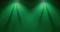 Dramatic Green Spotlight Background: Abstract, Textured, and Evocative Lighting Design Royalty Free Stock Photo