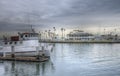 Dramatic HDR Image Boat Harbor