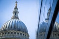 Saint Paul`s Cathedral in London. England, United Kingdom Royalty Free Stock Photo