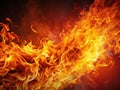 Dramatic Inferno Background for Design Projects LeftAligned Fiery Texture for Website Headers Posters and More Royalty Free Stock Photo