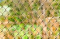 Dramatic jail fence bokeh backdrop