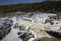 The dramatic landscape of Bell`s Rapids, Avon Valley, Western Australia Royalty Free Stock Photo