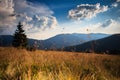 Dramatic landscape in Bihor mountains, Romania Royalty Free Stock Photo