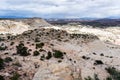 Dramatic landscape of the Grand Staircase-Escalante National Monument along highway 12 in Utah Royalty Free Stock Photo