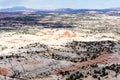 Dramatic landscape of the Grand Staircase-Escalante National Monument along highway 12 in Utah Royalty Free Stock Photo