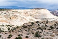 Dramatic landscape of the Grand Staircase-Escalante National Monument along highway 12 in Utah Royalty Free Stock Photo