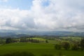 Dramatic landscape before rain in Austria Royalty Free Stock Photo