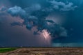 Dramatic Lightning at Night