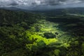 Dramatic moody landscape on Kauai island