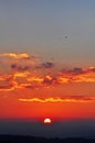 Dramatic Morning sky at Sunrise Royalty Free Stock Photo