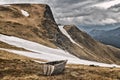 Dramatic mountain landscape