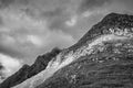 dramatic mountains rocky peaks and stormy skies Royalty Free Stock Photo