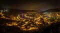 Bernkastel-Kues town from above Royalty Free Stock Photo