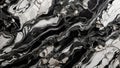 Dramatic Noir: Black Forest Marble\'s Striking Elegance. AI Generate