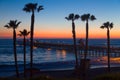 Dramatic Ocean Sunset at San Clemente Pier