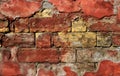 Dramatic old brick wall - creative background for grunge design