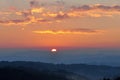 Dramatic Morning sky at Sunrise Royalty Free Stock Photo