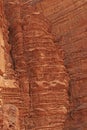 Dramatic Patterns on a Sandstone Cliff