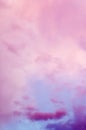 Dramatic pink clouds Royalty Free Stock Photo