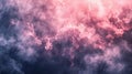 Dramatic Pink & Purple Cloudscape: Atmospheric Sky Background Royalty Free Stock Photo