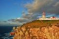 Old lighthouse at Cabo da Roca, Portugal