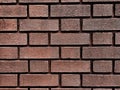 Dramatic red brick background ppt PowerPoint slide