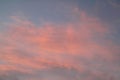 Dramatic red and orange sky and clouds abstract background Royalty Free Stock Photo