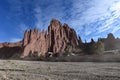 Dramatic Rock Formations in the Quebrada Palala, near Tupiza in Southern Bolivia