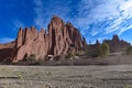 Dramatic Rock Formations in the Quebrada Palala, near Tupiza in Southern Bolivia