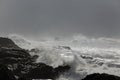 Northern portuguese seascape during storm