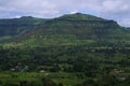 Dramatic Sajjangad landscape-V Royalty Free Stock Photo