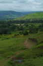 Dramatic Satara village landscape-VI Royalty Free Stock Photo