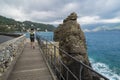 Dramatic scene at Portofino - La Spezia