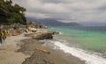 Dramatic scene at Portofino - La Spezia