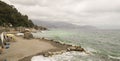 Dramatic scene at Portofino - La Spezia