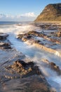 Dramatic seascape Dudley Beach - Newcastle NSW Australia