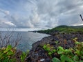 Dramatic Seaside Cliff with Majestic Ocean View