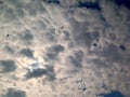 dramatic sky, clouds background, before rain Royalty Free Stock Photo