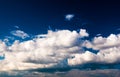 Dramatic sky and clouds at sunset Royalty Free Stock Photo